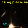 2SLAQ J015424.44-004742.8