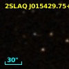 2SLAQ J015429.75+002710.4