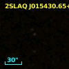 2SLAQ J015430.65+001725.2