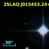 2SLAQ J015453.24+004717.9