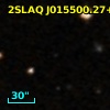 2SLAQ J015500.27+004951.5