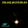 2SLAQ J015528.62-003856.7