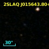 2SLAQ J015643.80+003648.7