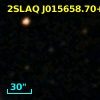 2SLAQ J015658.70+004640.9