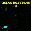 2SLAQ J015659.48+000702.9