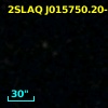 2SLAQ J015750.20-000436.3