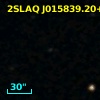 2SLAQ J015839.20+004405.2