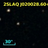 2SLAQ J020028.60+000818.7