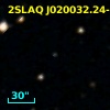 2SLAQ J020032.24-003155.8