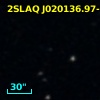 2SLAQ J020136.97-003337.2