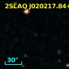2SLAQ J020217.84+001441.5