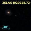 2SLAQ J020228.72-005446.1