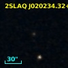 2SLAQ J020234.32+000301.7