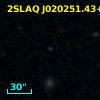 2SLAQ J020251.43+003722.7