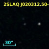 2SLAQ J020312.50-001304.1