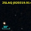 2SLAQ J020319.91+002240.7