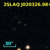 2SLAQ J020326.98+003744.4
