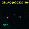 2SLAQ J020327.40-001626.0