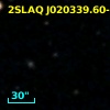 2SLAQ J020339.60-010725.2