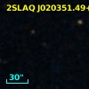 2SLAQ J020351.49+001051.3