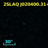 2SLAQ J020400.31+003452.5