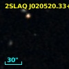2SLAQ J020520.33+002911.8