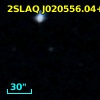 2SLAQ J020556.04+004116.9