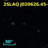2SLAQ J020626.45-002625.6