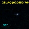 2SLAQ J020650.76+000536.7