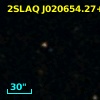 2SLAQ J020654.27+004530.5
