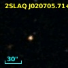2SLAQ J020705.71+003641.1