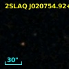 2SLAQ J020754.92+003637.8