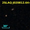 2SLAQ J020812.64+004155.8