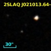 2SLAQ J021013.64-001200.5