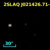 2SLAQ J021426.71-002520.3