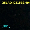 2SLAQ J021519.49+004225.8