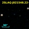 2SLAQ J021548.22-010942.9