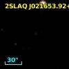 2SLAQ J021653.92+004004.2
