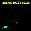 2SLAQ J021655.23+002755.0