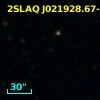 2SLAQ J021928.67-005216.0