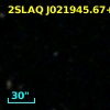 2SLAQ J021945.67+004144.6