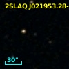 2SLAQ J021953.28-010025.2