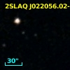 2SLAQ J022056.02-005137.0