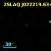 2SLAQ J022219.63+004424.9