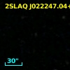 2SLAQ J022247.04+004716.8