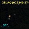 2SLAQ J022249.27-005335.7