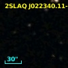 2SLAQ J022340.11-002816.9