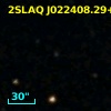 2SLAQ J022408.29+000301.2