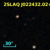 2SLAQ J022432.02+001649.0