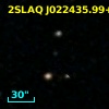 2SLAQ J022435.99+004617.5